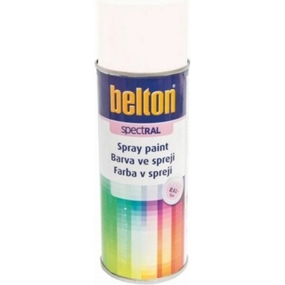 Belton SpectRAL rychleschnoucí barva ve spreji, Ral 9016 bílá dopravní, 400 ml