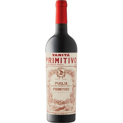 Fantini Vini Primitivo Vanitá 2024 13% 0,75 l (holá láhev)