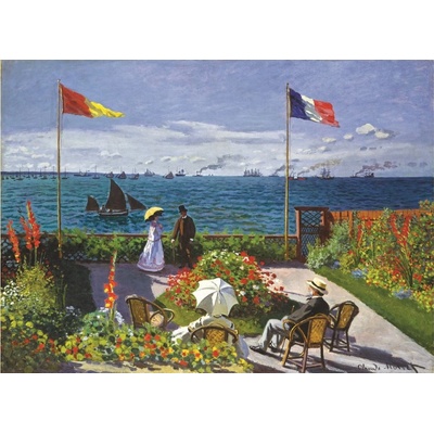 EUROGRAPHICS Zahrada v Sainte-Adresse 1000 dílků