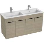 Jika Cube - Шкафче с двойна мивка 116x43x61 см, ясен H4536611765141 (H4536611765141)