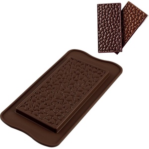 Silikomart Форма за шоколад Scg38 Love Choco Bar силиконова (22.138.77.0065)