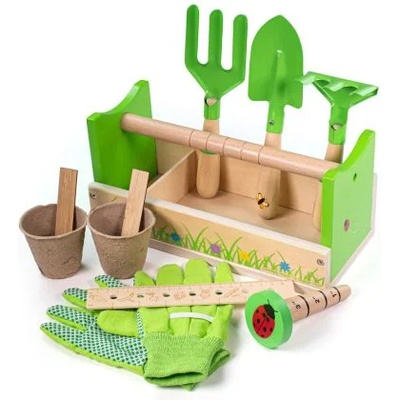 BIGJIGS - Детски комплект за градинарство със стойка (34043)