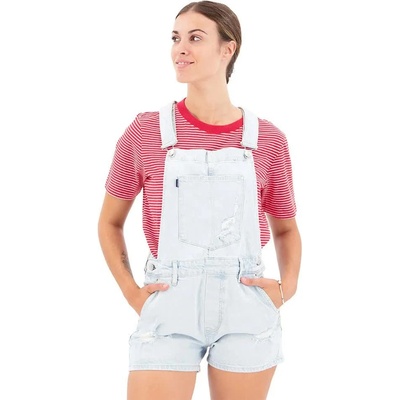 SUPERDRY Vintage Dungaree sleeveless overall - Grey (Light Indigo Vintage)