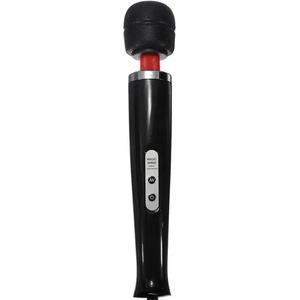 X Fun Вибро масажор "magic wand massager black" 31 см. 220v - 20 режима