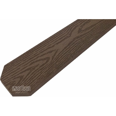 WPC dřevoplastové plotovky tříhranné LamboDeck 13x90x1500 - Brownish Red