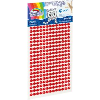 Стикери Перли Fiorello GR-PS162-4 Червен (GR-PS162-4)