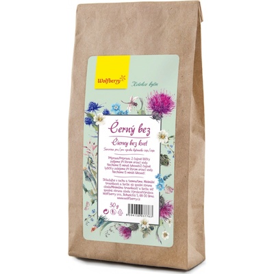 Wolfberry Čierny bez bylinný čaj 50 g