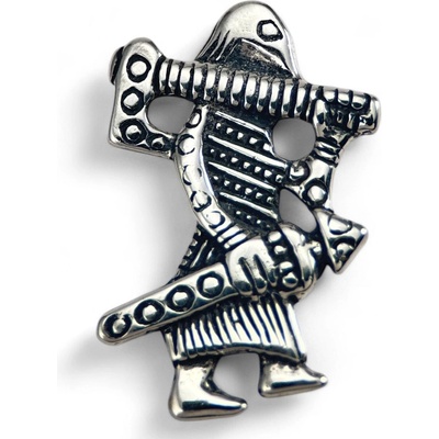 Drakkaria VIKING válečník Klahammar stříbrný přívěsek replika P3551