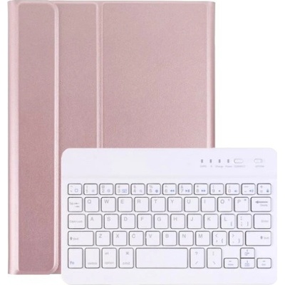 AppleKing puzdro s klávesnicou pre iPad mini 4 / 5 Ružové