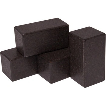 DrKO dřevěný hranol 8 x 4 x 4 cm 1ks černá