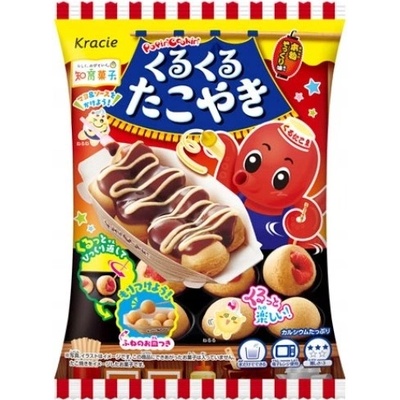Kracie DIY sada Popin Cookin Kuru-Kuru Takoyaki 15 g