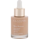 Clarins Face Make-up True Radiance rozjasňující hydratační make-up pro dokonalý vzhled SPF15 113 Chestnut 30 ml