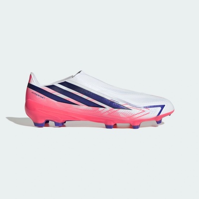 adidas F50 Hyperfast League Laceless FG bílá