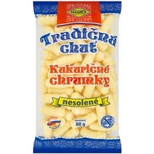 Namex Kukuričné chrumky nesolené 80 g