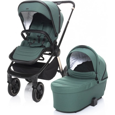 ZOPA Set Move Cross 2 + korba XL + adaptér 2024 Antique Green/Gold