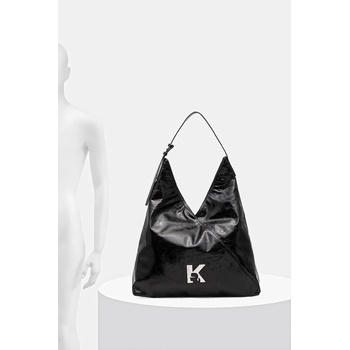 Karl Lagerfeld Jeans Кожена чанта Karl Lagerfeld Jeans в черно B1W30184 (B1W30184)