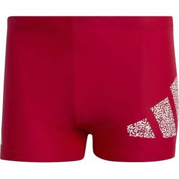 Adidas Бански гащета Adidas Branded Boxer Swim Shorts - Scarlet/White