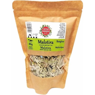 Cretan Farmers Vzácný krétský čaj Malotira Hojník horský doypack 40 g