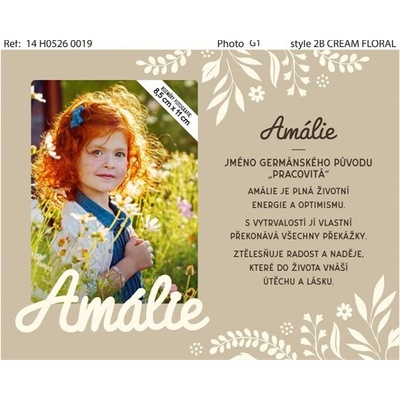 Albi Fotorámeček se jménem - Amálie