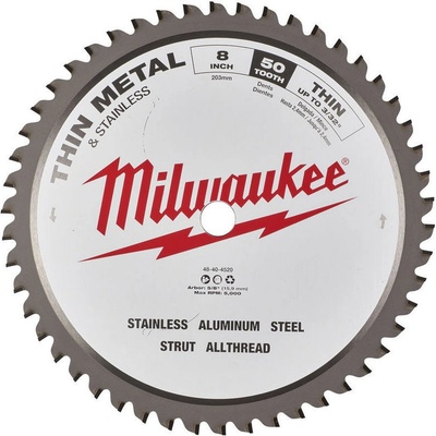 Milwaukee Pilový kotouč na kov CSB P M 203x5/8x1.8x50