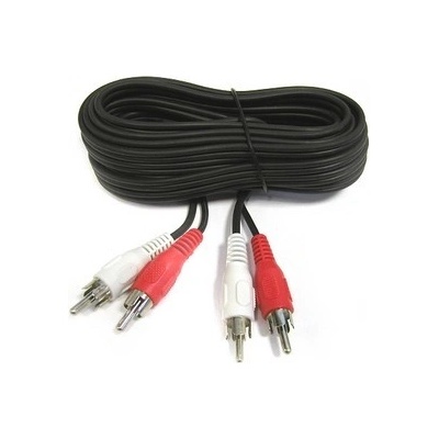 Kábel 2 x RCA - 2 x RCA 10m štandard