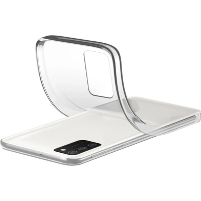 Cellularline Калъф за Samsung Galaxy A20s, гумен, Cellularline Fine, прозрачен (IT7787)