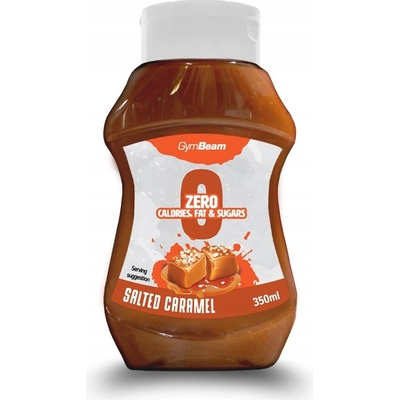 GymBeam ZERO SIRUP slaný karamel 350 ml