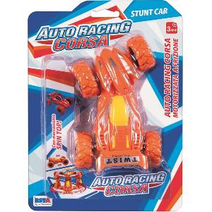 RSTA Каскадна количка RS Toys - С фрикция, оранжева (12123B)