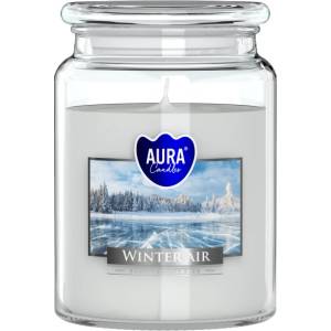 BISPOL Ароматна свещ Bispol Aura - Winter Air, 500 g (snd99-375)