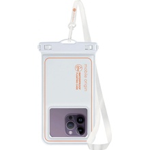 Mobile Origin Waterproof Floating Case 6.5" White/Orange DBL-WHT-ORG01