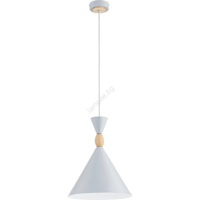 Пендел на кабел FERYT 1xE27/15W/230V, сив (ALF61597)