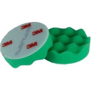 3M Perfect-It Полиращ дунапренен диск, зелен, диаметър 75 mm (50499) (7000032139)