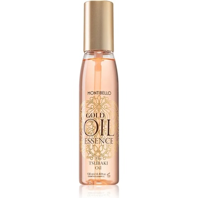 Montibello Gold Oil Tsubaki Oil хидратиращо и подхранващо масло за коса за защита на цветовете 130ml