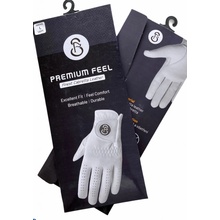 Golf Tracking SP PREMIUM FEEL Mens Golf Glove Cabretta bílá pravá M 2ks