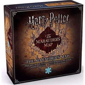 CurePink Harry Potter: The Marauder's Map 89 x 33 cm NOB9457 1000 dílků