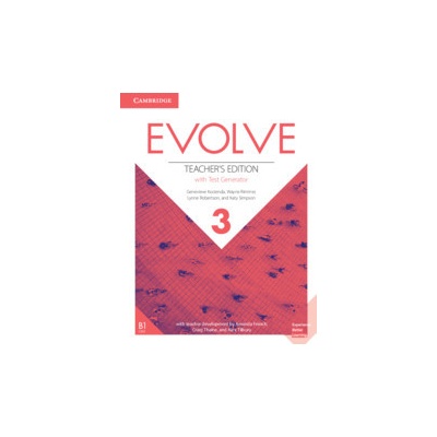Evolve Level 3 Teacher's Edition with Test Generator