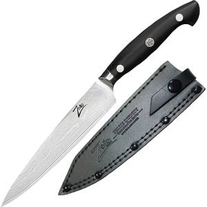 Zelite Executive-Plus серия, 6" универсален нож, 61 HRC дамаска стомана (EP-UK06-AS10) (EP-UK06-AS10)