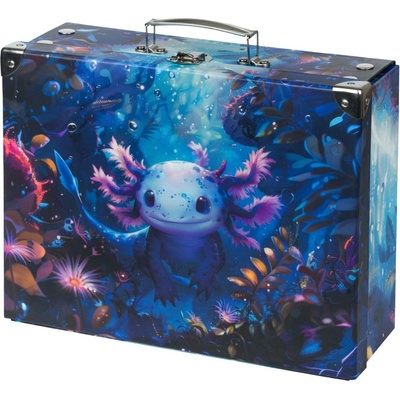 BAAGL Skládací školní kufřík Axolotl s kováním – Zboží Dáma