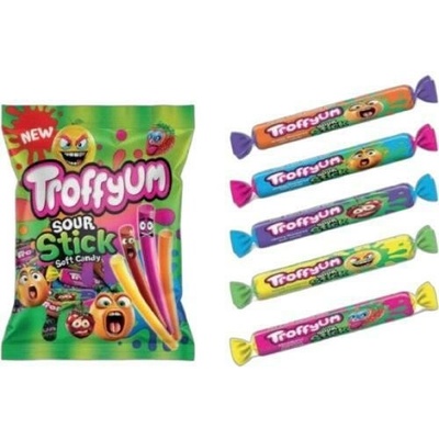 Antat cukríky troffyum sour stick soft 700 g
