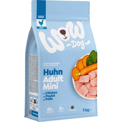 WOW Adult Kuřecí 1 kg Minis