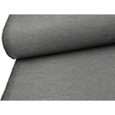 Mirtex Tkanina TEXAS LINEN 200/T94 Tmavě šedá Dark šíře 160cm