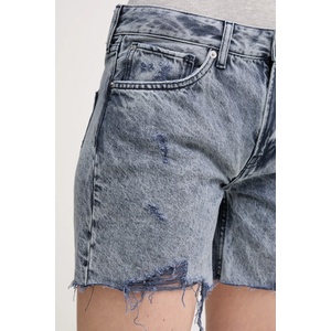 Pepe Jeans Дънков къс панталон от памук REGULAR SHORT MW DISTRESSED (PL801186UN4)