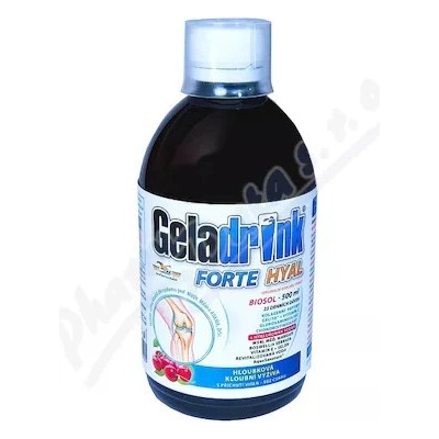 Geladrink Forte Hyal biosol višeň 500 ml