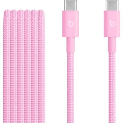 Beats MK8P4EE/A USB-C / USB-C Woven 1,5m růžový