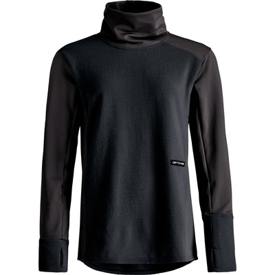 ORTOVOX Дамски поларен пуловер Ortovox Women's Fleece Cord Longsleeve Fleece jumper - Black Raven (105-6991-0112)