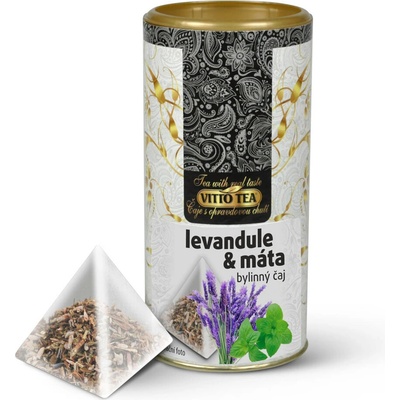 VITTO Tubus Levandule & Máta pyramida 15 x 2 g