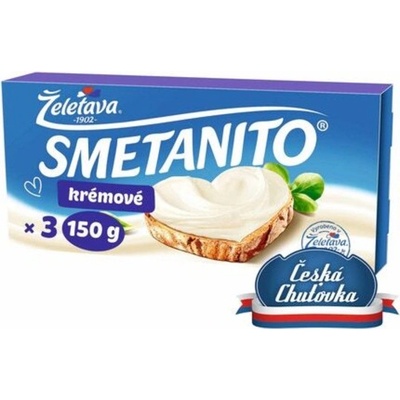 Želetava Smetanito Smetanové 3 ks 150g