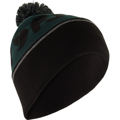 Fjällräven Зимна шапка (beanie) Fjällräven Pom Hat Beanie - Arctic Green / Black - размер One Size (204-7471-0111)