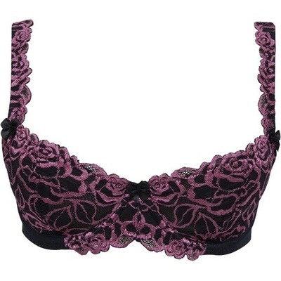 Change vyztužená podprsenka s kosticí Florence Padded Black Rose