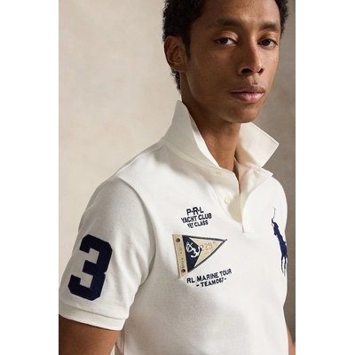 Ralph Lauren тениска с яка мъжка от памук (710B21921)